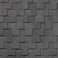 Гибкая черепица Quiet Tile Bohho Антрацитово-серый
