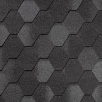 Гибкая черепица Quiet Tile Rombica Базальтово-серый