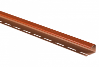 Планка "j - trim" Кирпичная Т-15 - 3,00м