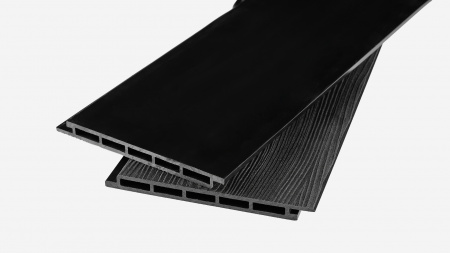 Фасадная панель Groentec 3000x180x14 мм Антрацит Альта-Профиль